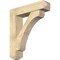 Ekena Millwork Legacy Craftsman Rough Sawn Bracket w/ Offset Brace, Douglas Fir, 8"W x 34"D x 38"H BKT0806X34X38LEC04RDF - alternate 1